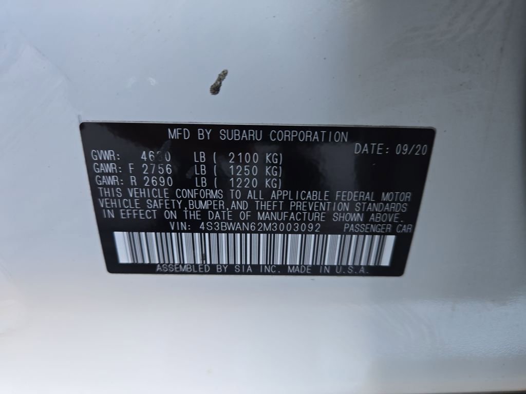 Used 2021 Subaru Legacy Limited image 32