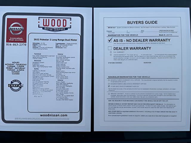 Used 2022 Polestar Polestar 2 AWD/4WD image 10