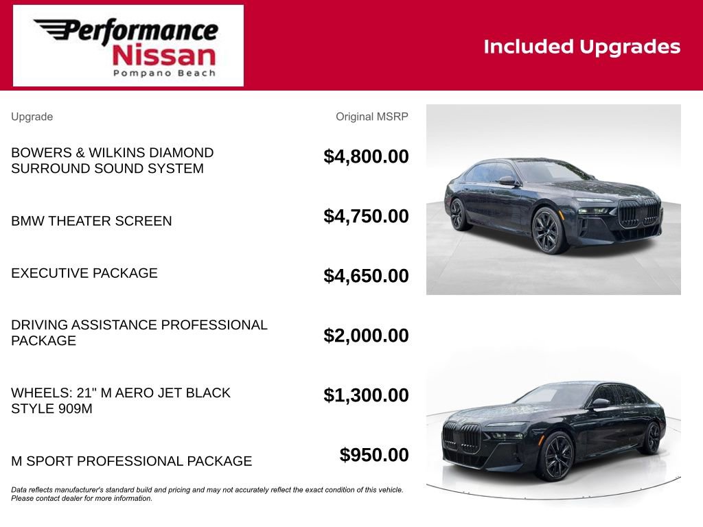 Used 2025 BMW 760i xDrive w/ Executive Package AWD/4WD image 7