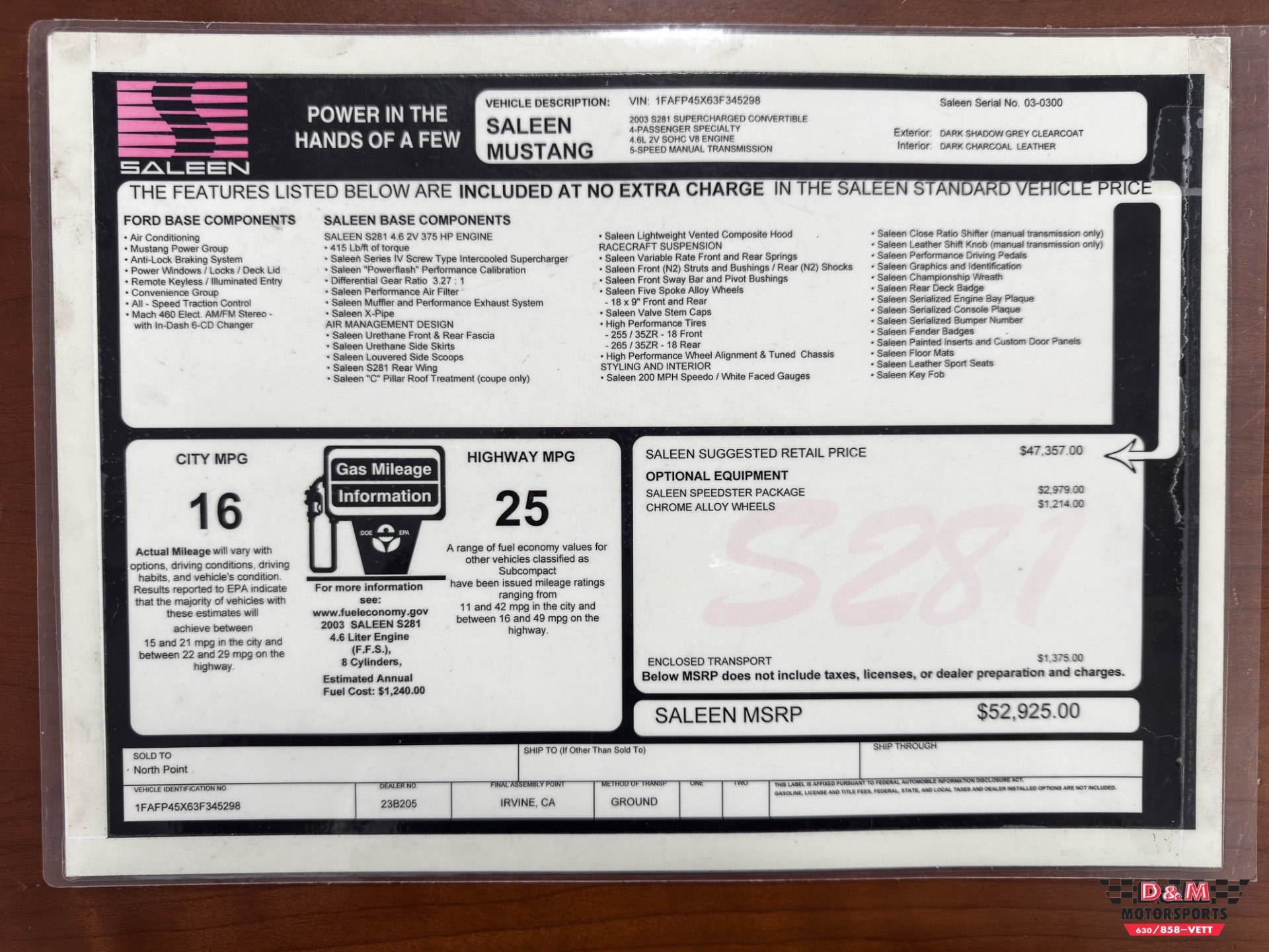 Used 2003 Ford Mustang GT RWD image 64