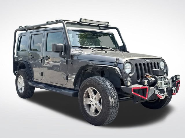 Used 2017 Jeep Wrangler Unlimited Sport w/ Connectivity Group AWD/4WD image 9