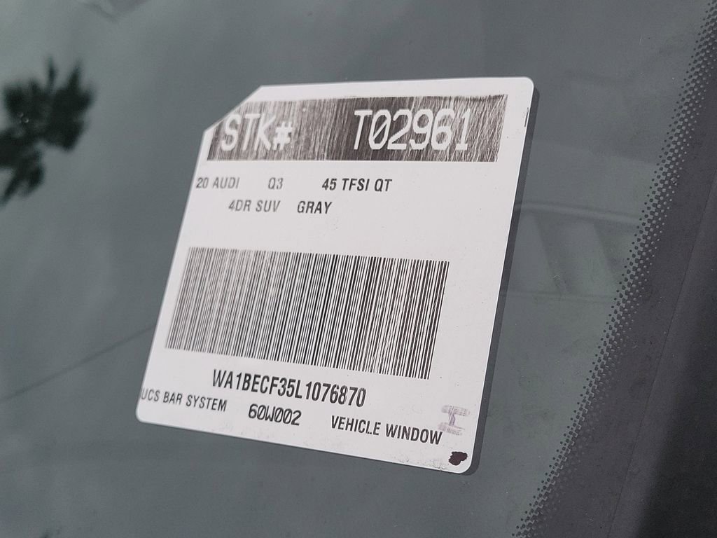 Used 2020 Audi Q3 2.0T Premium Plus w/ Premium Plus Package image 29