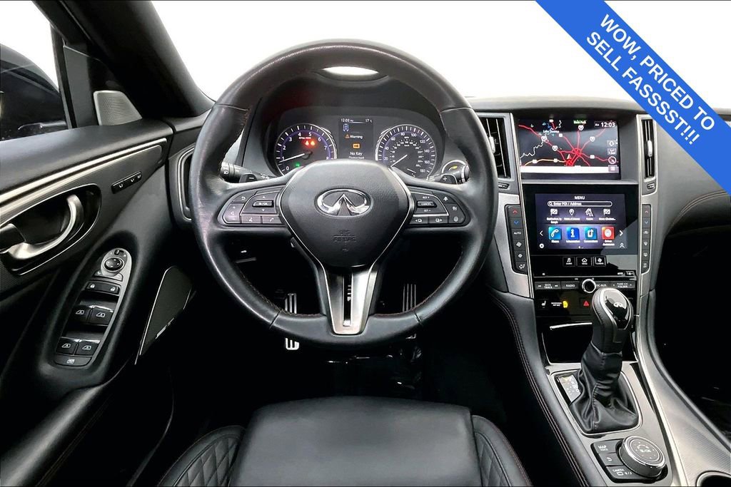 Used 2022 INFINITI Q50 Red Sport 400 image 8