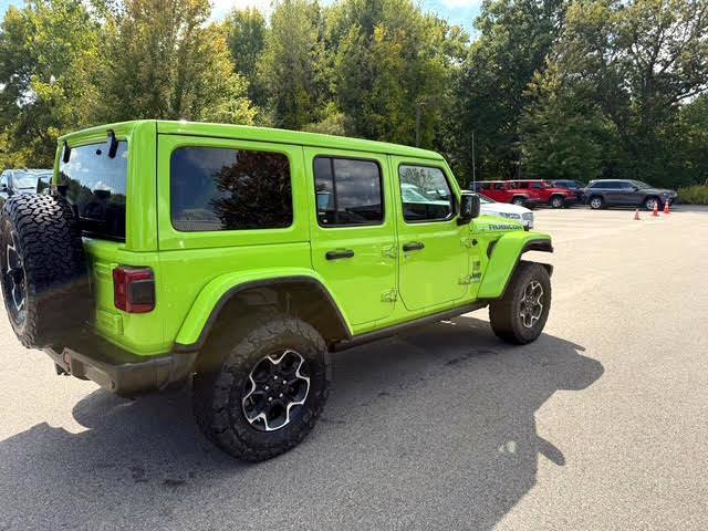 Used 2021 Jeep Wrangler Unlimited Rubicon 4xe w/ Steel Bumper Group image 5