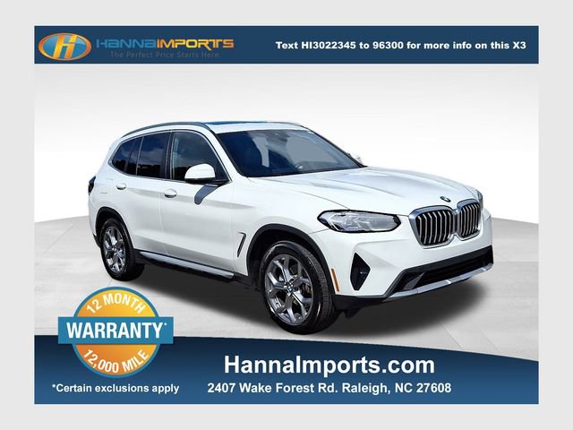 Used 2023 BMW X3 sDrive30i