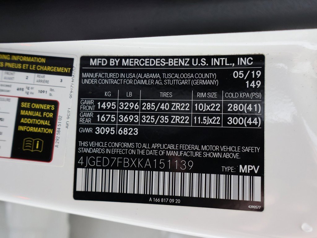 Used 2019 Mercedes-Benz GLE 63 AMG S image 65