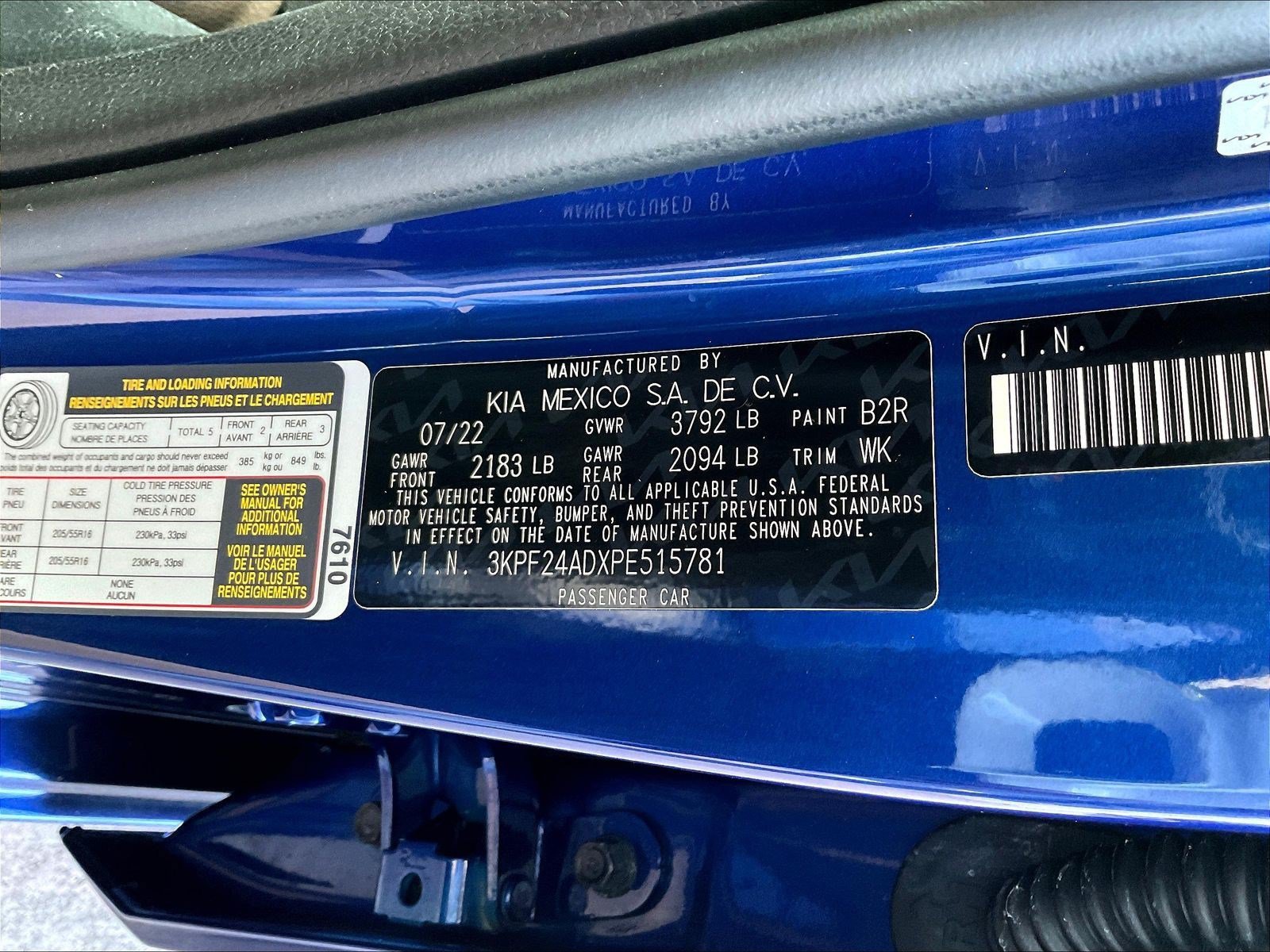 Used 2023 Kia Forte LXS w/ LXS Technology Package FWD image 17