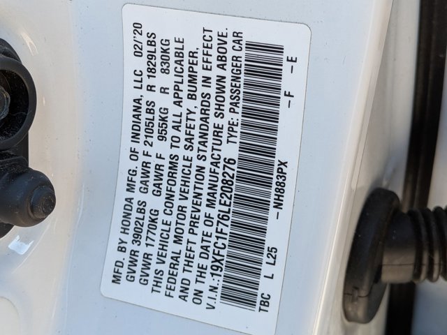 Used 2020 Honda Civic EX-L image 18