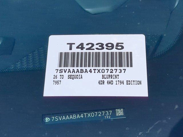 Certified 2026 Toyota Sequoia 1794 Edition image 19