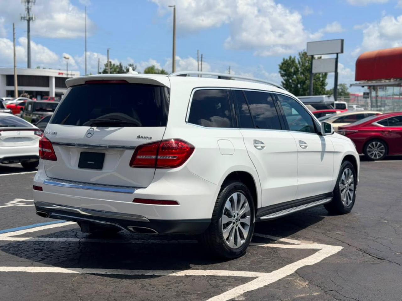 Used 2019 Mercedes-Benz GLS 450 4MATIC w/ Premium 1 Package image 8