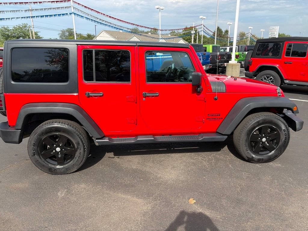 Used 2017 Jeep Wrangler Unlimited Sport w/ Quick Order Package 24S AWD/4WD image 8