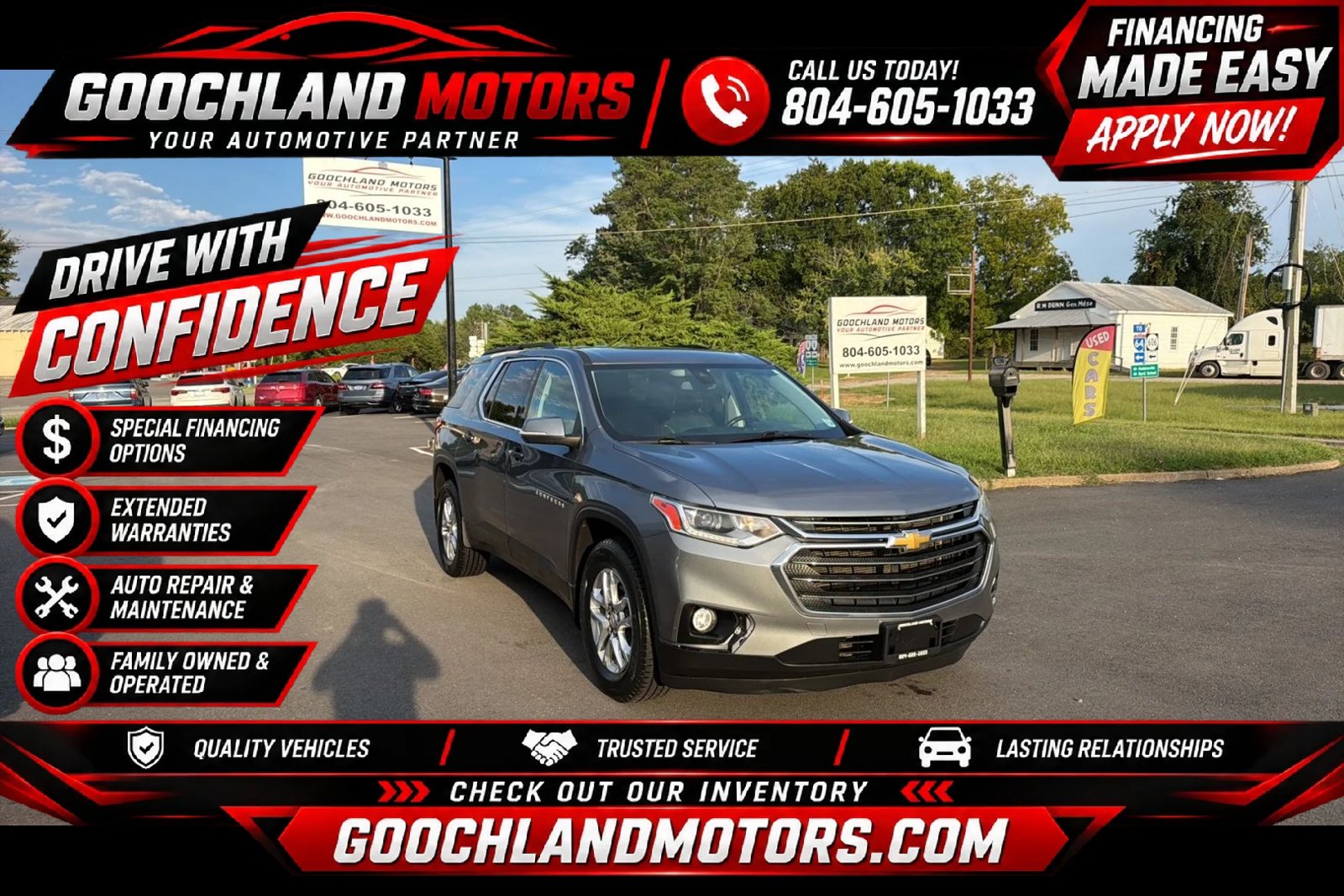 Used 2021 Chevrolet Traverse LT