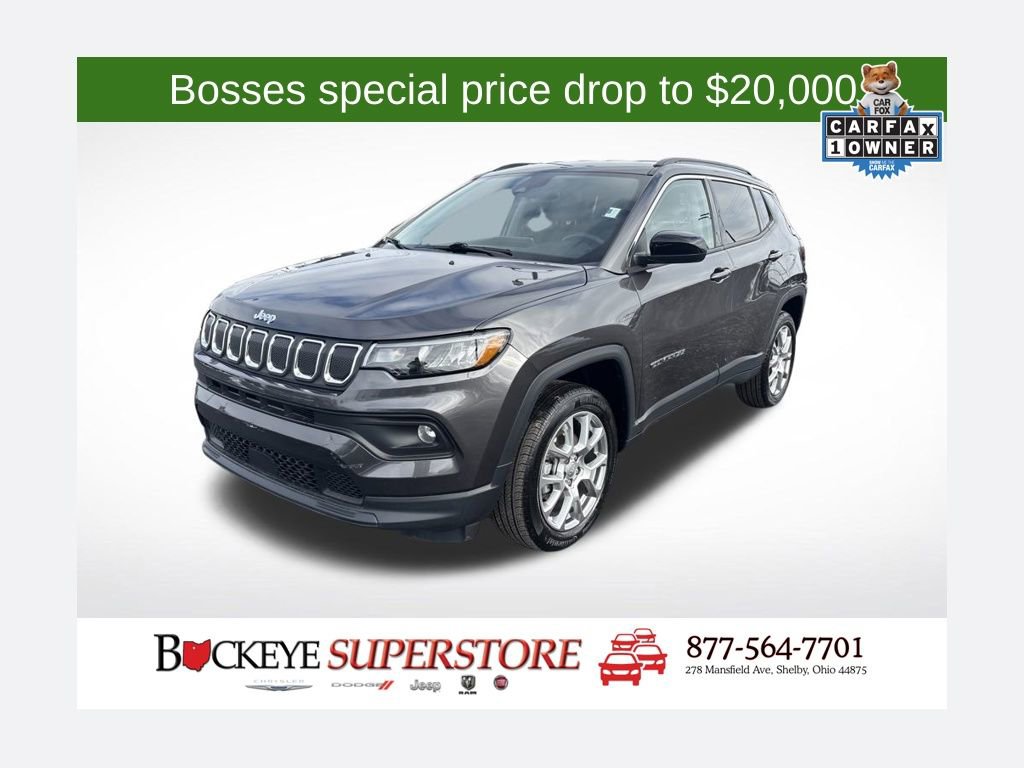 Certified 2022 Jeep Compass Latitude 360° Tour