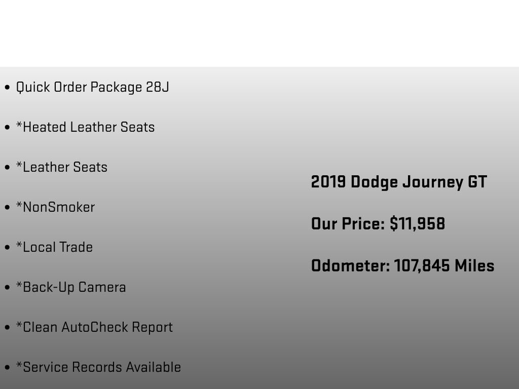 Used 2019 Dodge Journey GT AWD/4WD image 6