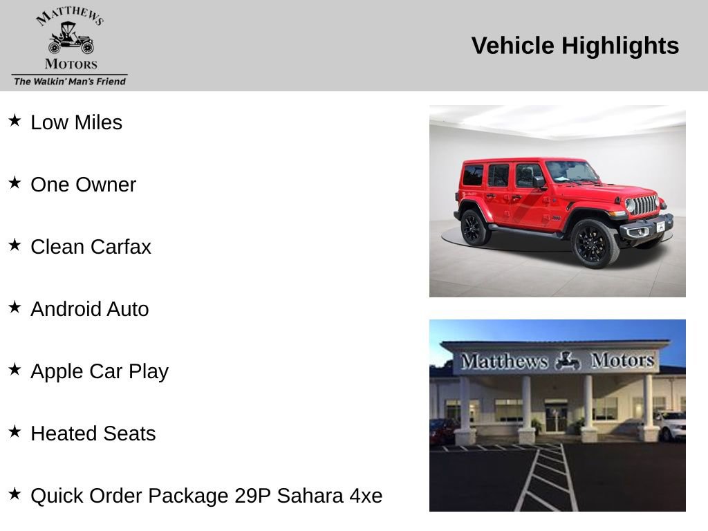 Used 2025 Jeep Wrangler Unlimited Sahara image 14