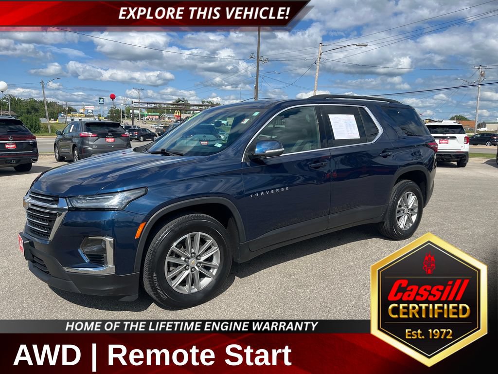 Used 2023 Chevrolet Traverse LT AWD/4WD 360° Tour