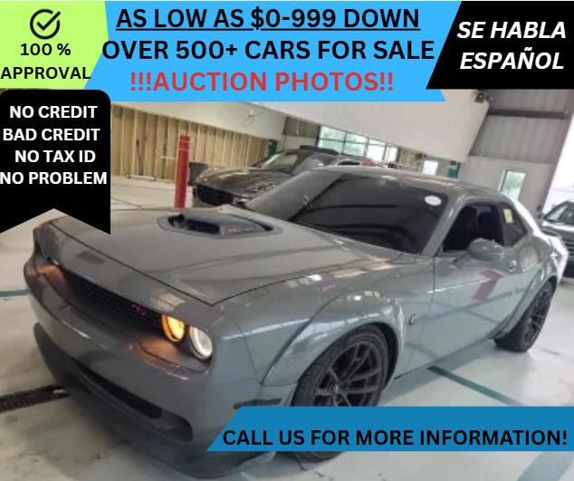 Used 2019 Dodge Challenger R/T Scat Pack w/ Shaker Package RWD image 1