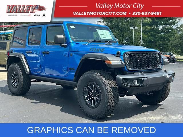 New 2025 Jeep Wrangler Unlimited Sport AWD/4WD 360° Tour