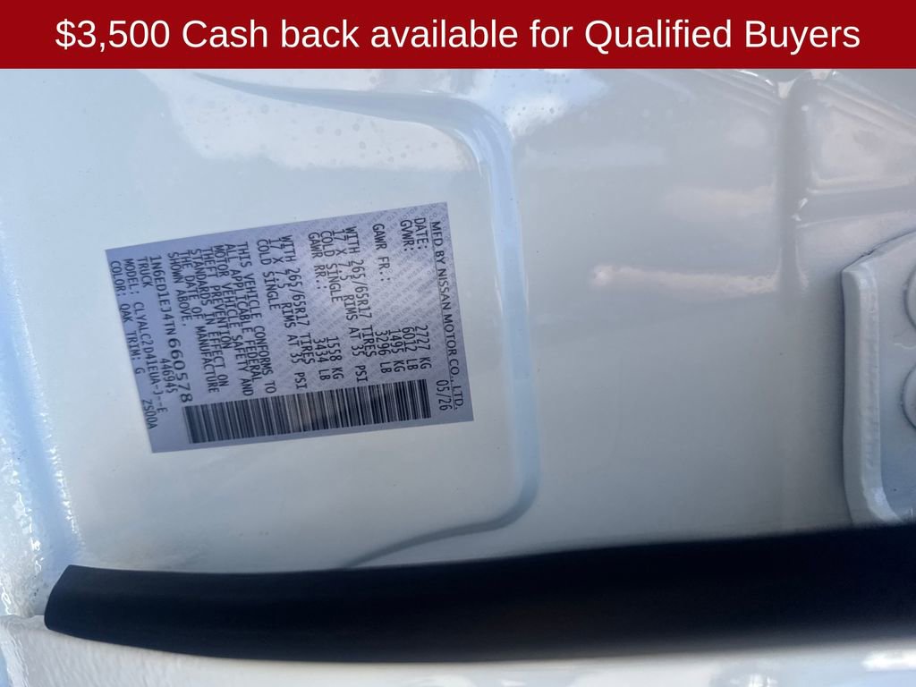 New 2026 Nissan Frontier SV w/ SV Convenience Package RWD image 32