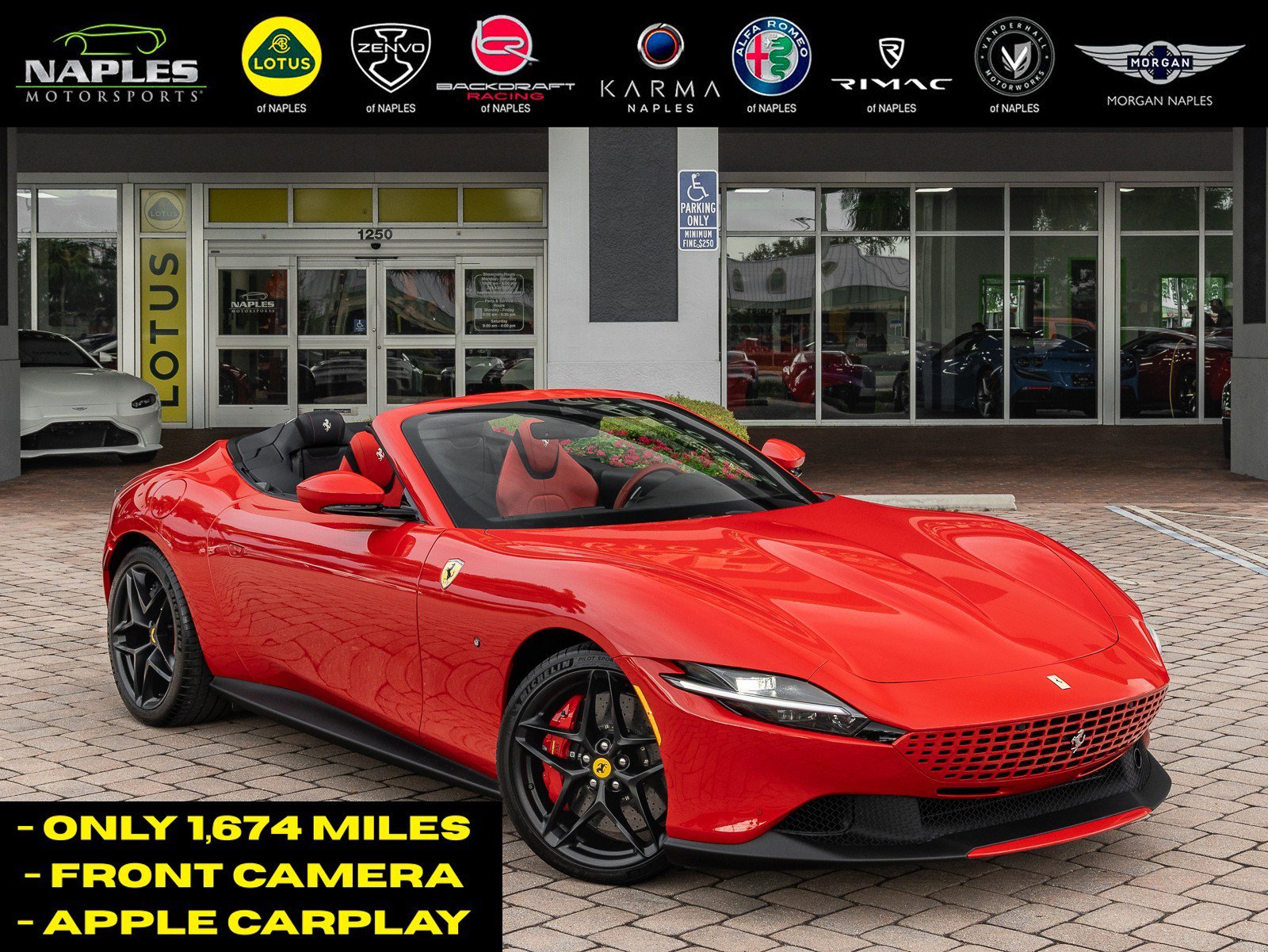 Used 2024 Ferrari Roma Spider video 1