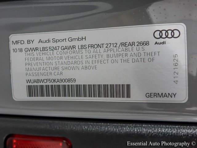 Used 2019 Audi RS 5 Sportback w/ Dynamic Plus Package AWD/4WD image 34