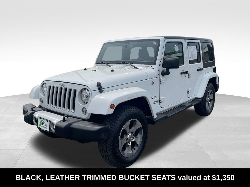 Used 2017 Jeep Wrangler Unlimited Sahara w/ Connectivity Group AWD/4WD image 4