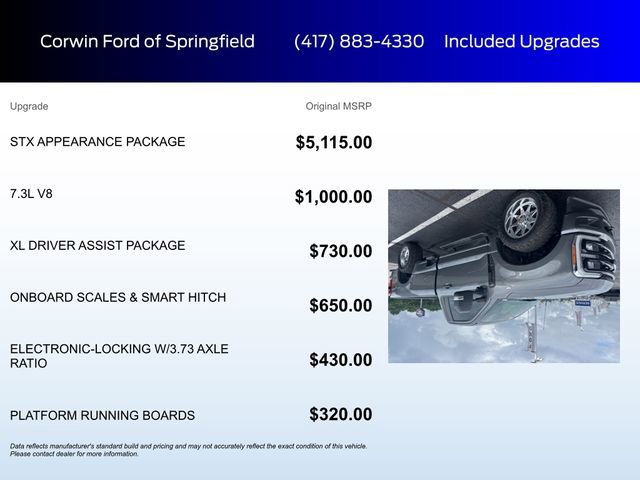 Used 2025 Ford F350 XL w/ STX Appearance Package AWD/4WD image 6