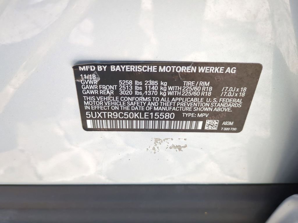 Used 2019 BMW X3 xDrive30i w/ Convenience Package image 41