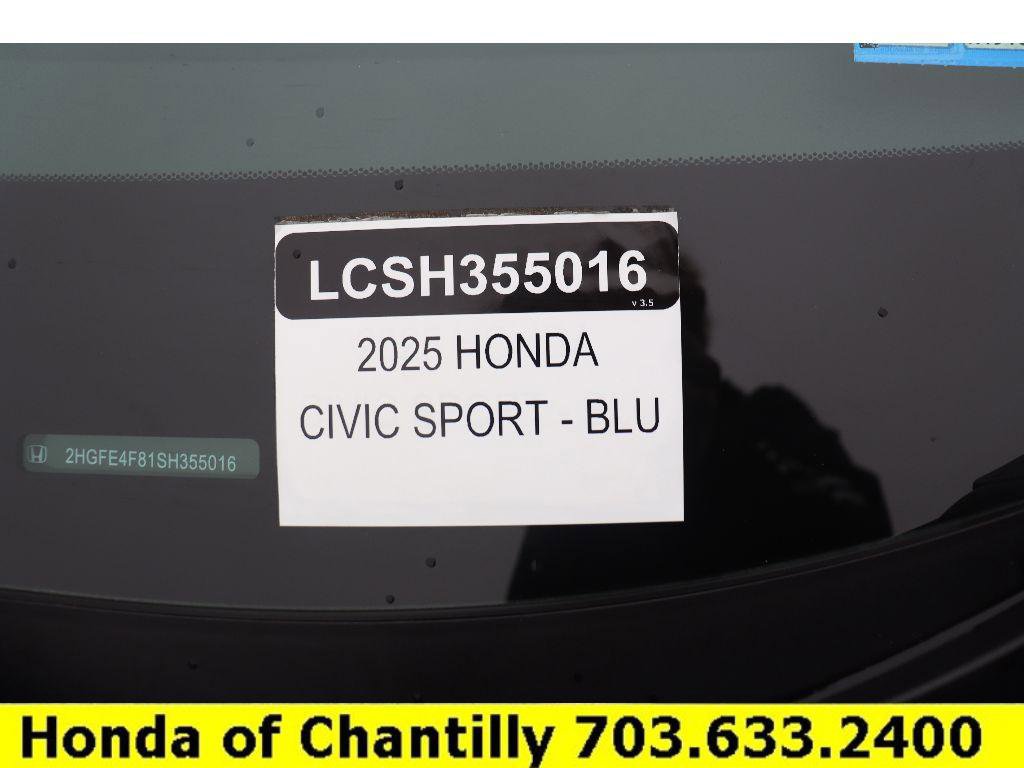 Used 2025 Honda Civic Sport image 33