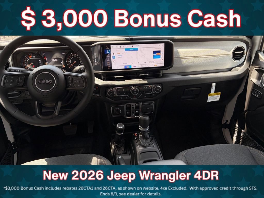 New 2026 Jeep Wrangler Unlimited Sport AWD/4WD image 11