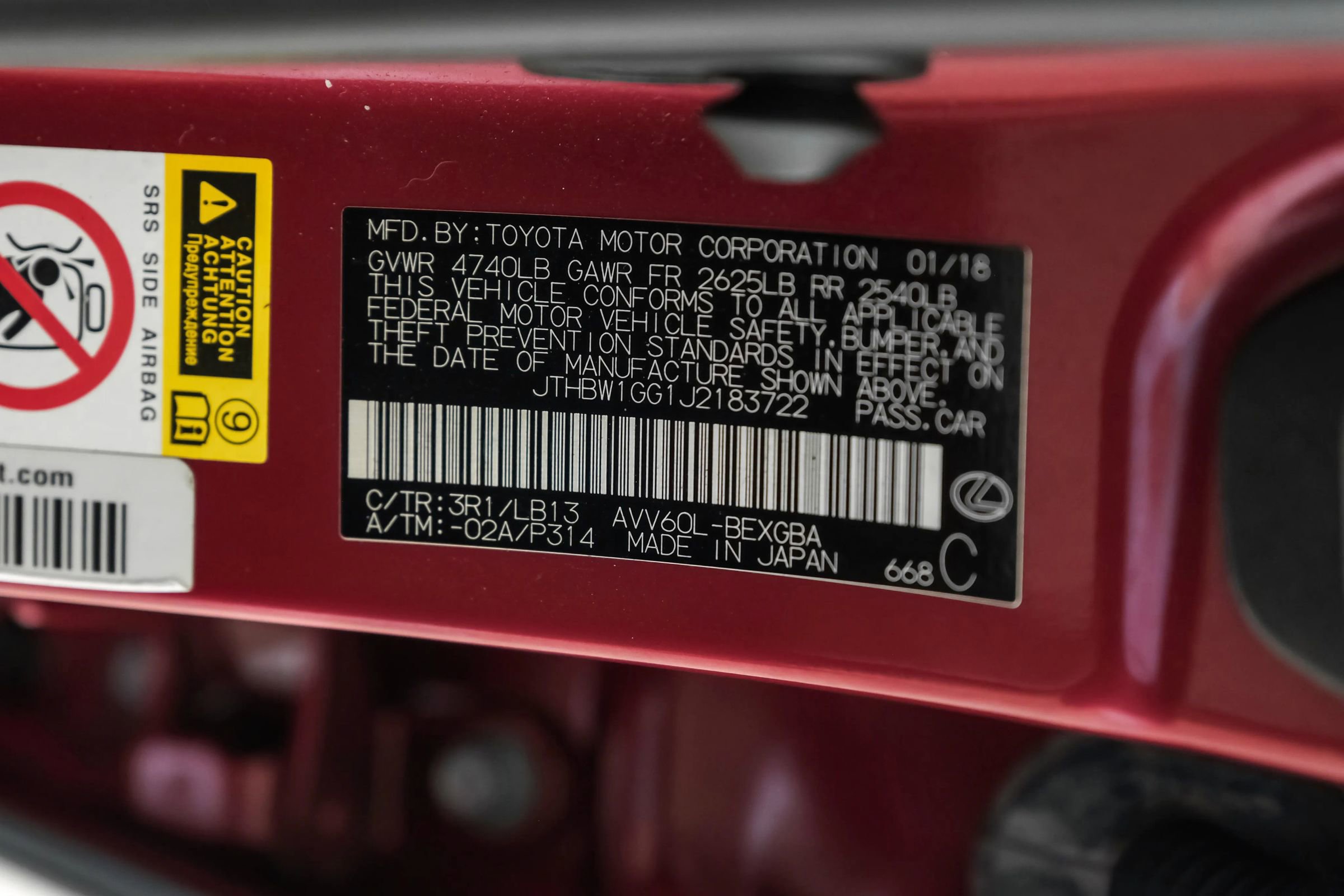 Used 2018 Lexus ES 300h w/ Luxury Package image 50