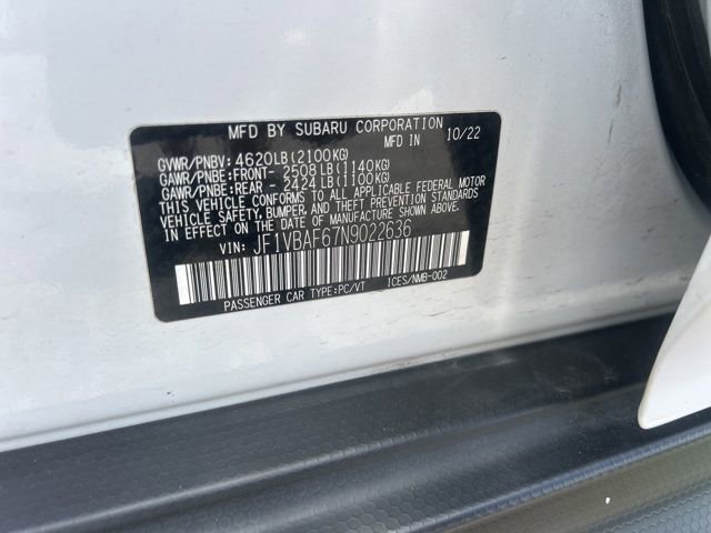 Used 2022 Subaru WRX Premium AWD/4WD image 30