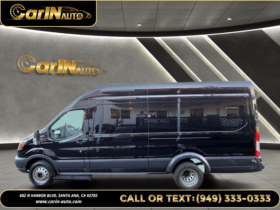 Used 2018 Ford Transit 350 148 High Roof Extended DRW RWD image 4