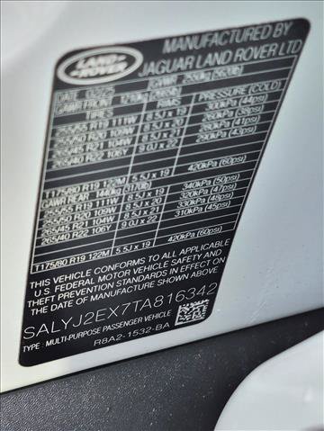 Certified 2026 Land Rover Range Rover Velar S AWD/4WD image 26