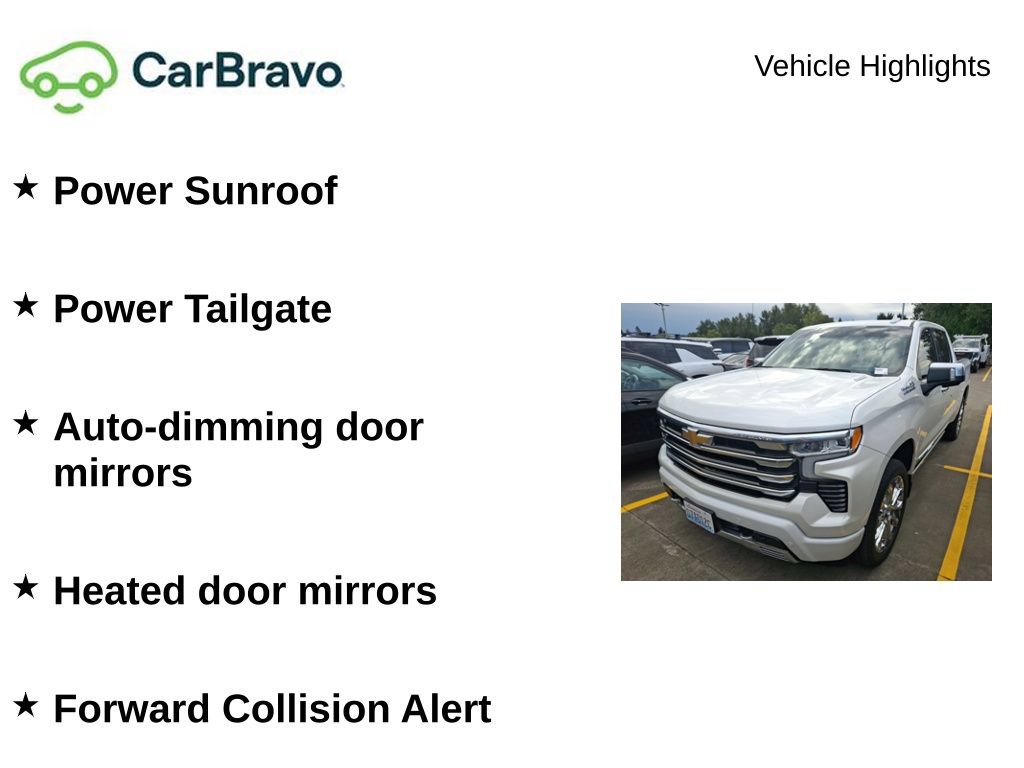 Certified 2023 Chevrolet Silverado 1500 High Country w/ High Country Premium Package AWD/4WD image 9