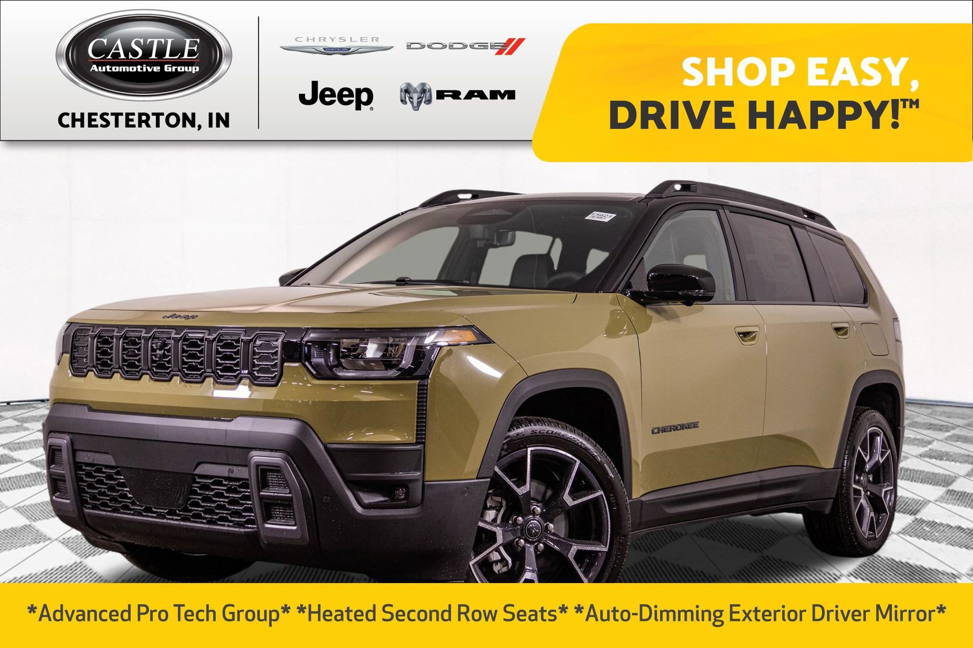 New 2026 Jeep Cherokee Overland w/ Advanced Pro Tech Group