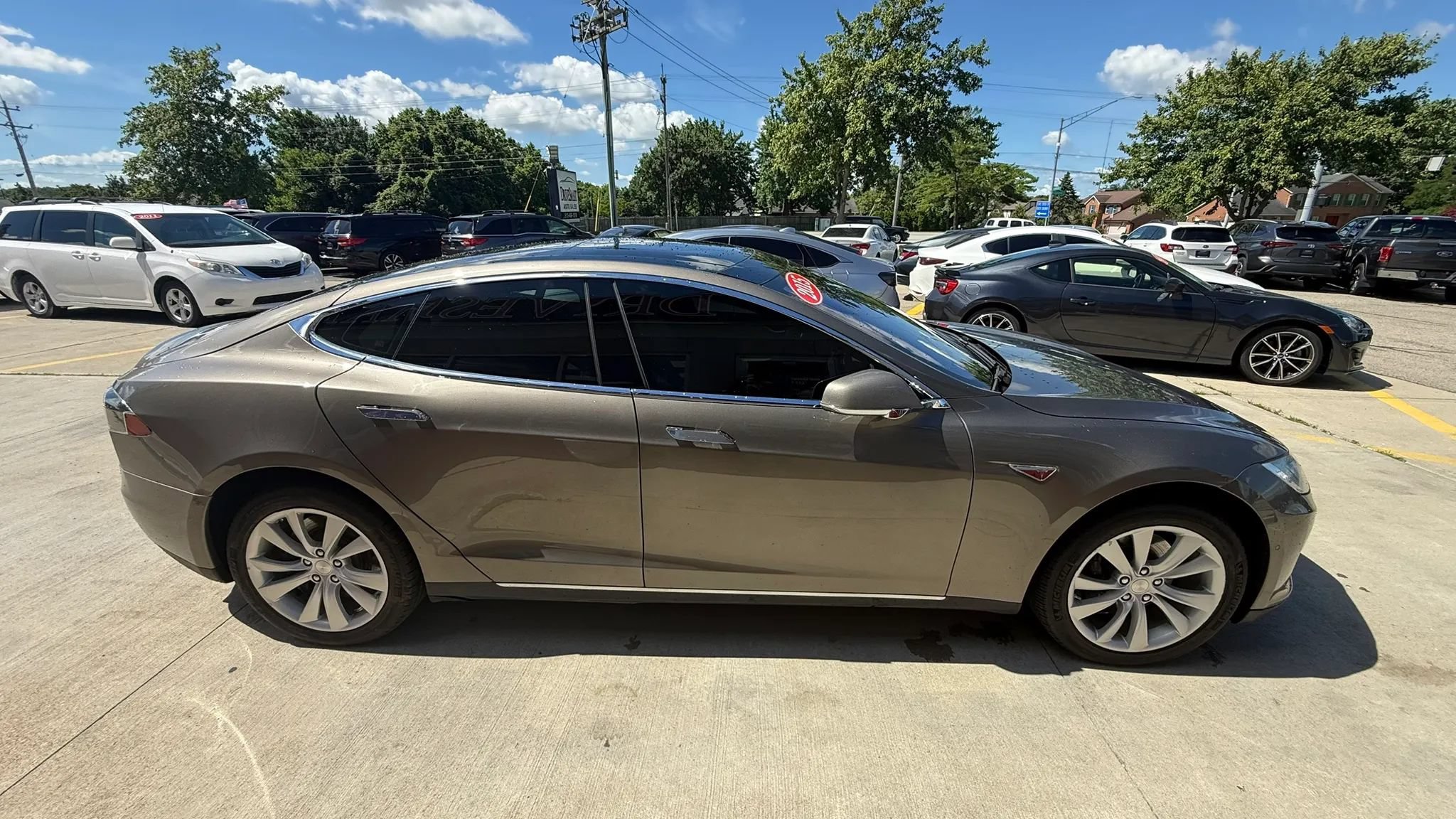 Used 2015 Tesla Model S 85D AWD/4WD image 7