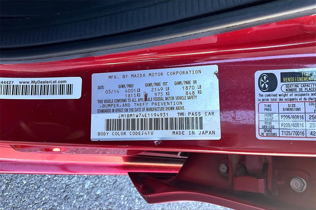 Used 2014 MAZDA MAZDA3 i Grand Touring image 35