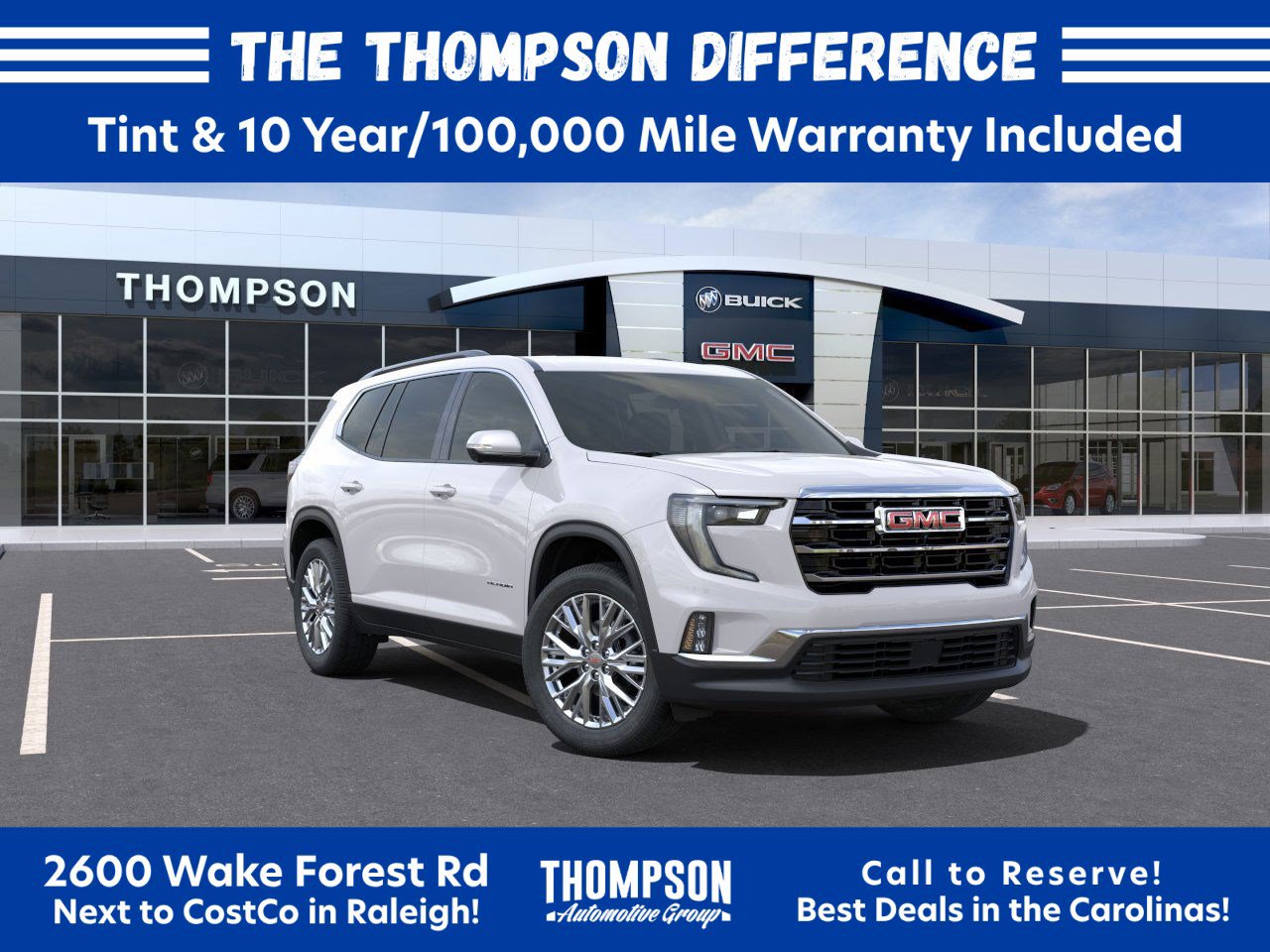 New 2025 GMC Acadia Elevation w/ Elevation Premium Package