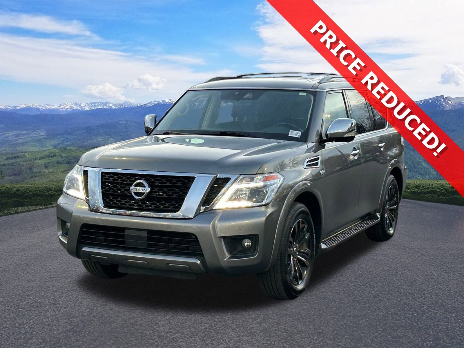 Used 2019 Nissan Armada Platinum w/ Captain's Chairs Package image 1