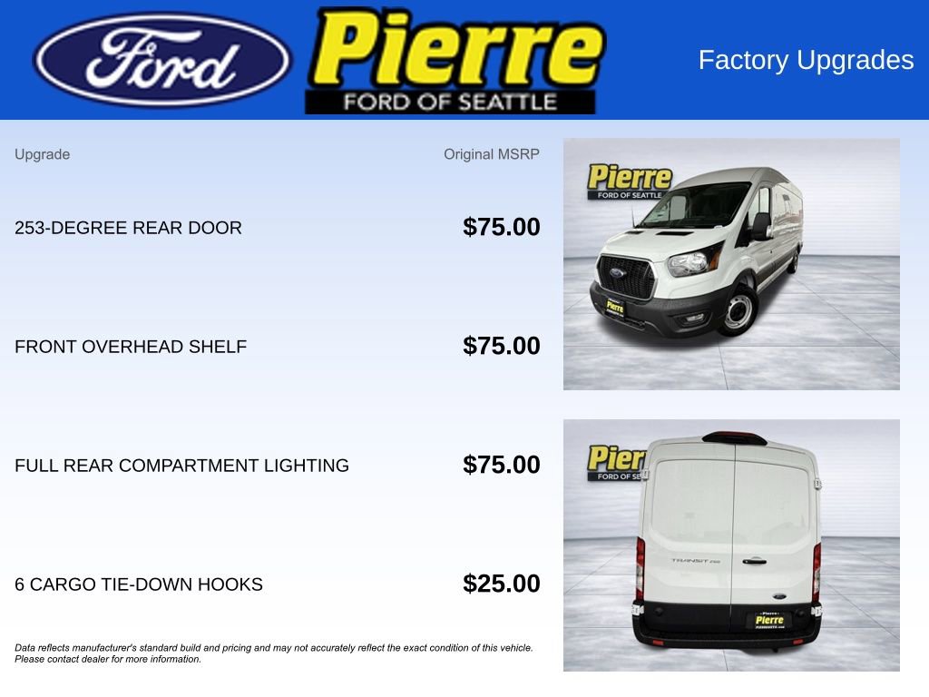 New 2025 Ford Transit 250 148 Medium Roof w/ Load Area Protection Package image 14