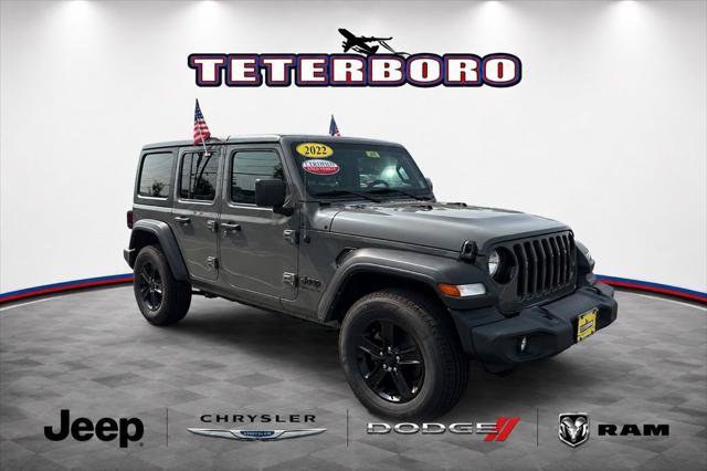 Certified 2022 Jeep Wrangler Unlimited Sport