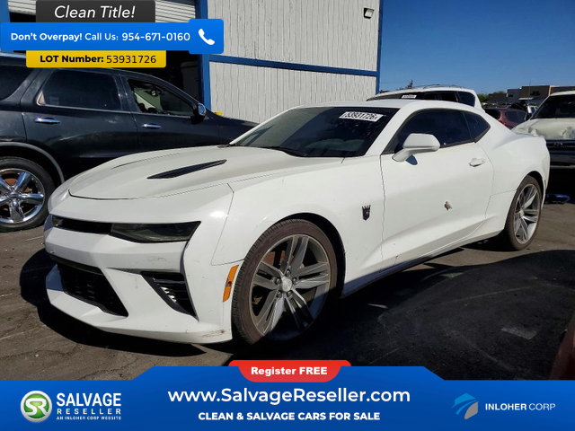 Used 2016 Chevrolet Camaro LT w/ RS Package RWD image 1