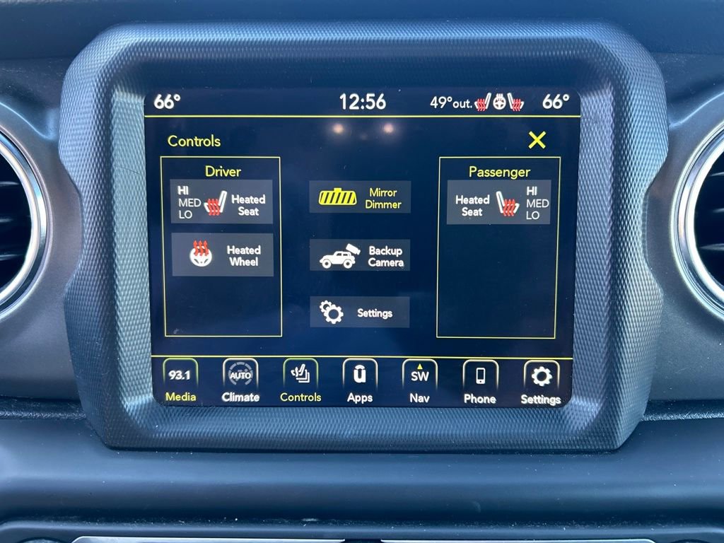 Used 2023 Jeep Wrangler Unlimited Rubicon 4xe w/ Cold Weather Group AWD/4WD image 42