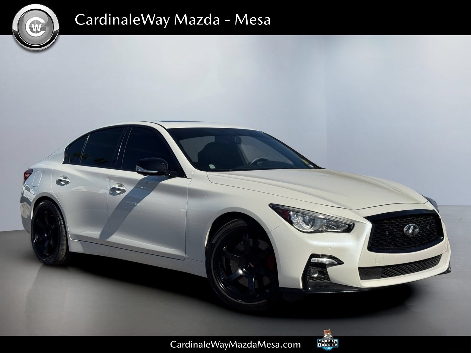 Used 2023 INFINITI Q50 Red Sport 400 RWD image 1