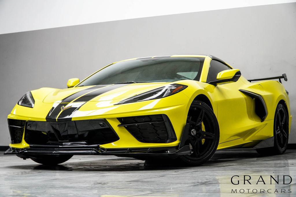 Used 2020 Chevrolet Corvette Stingray Preferred Cpe w/ 2LT Preferred Equipment Group image 1
