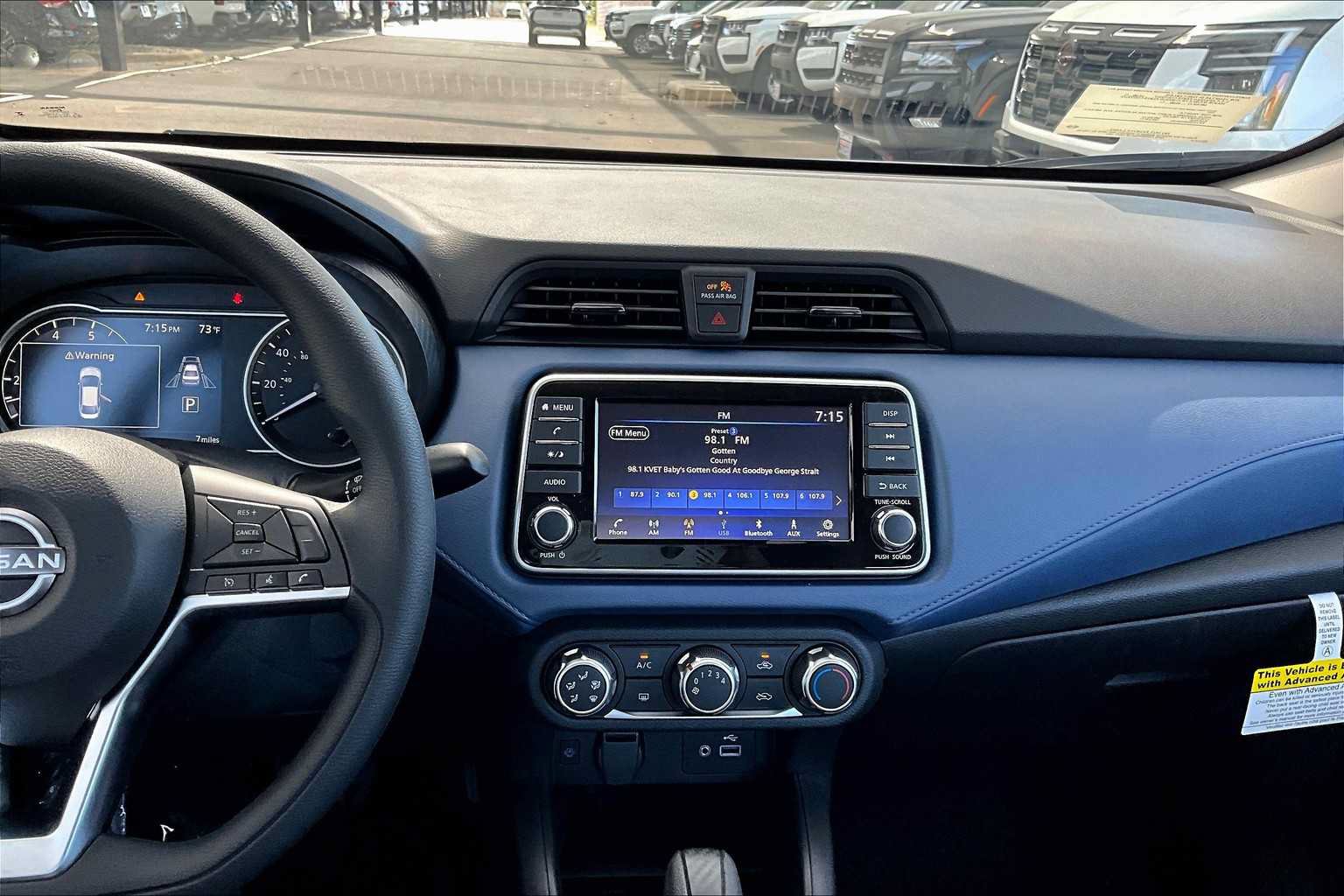 Used 2025 Nissan Versa SV w/ Trunk Package FWD image 6