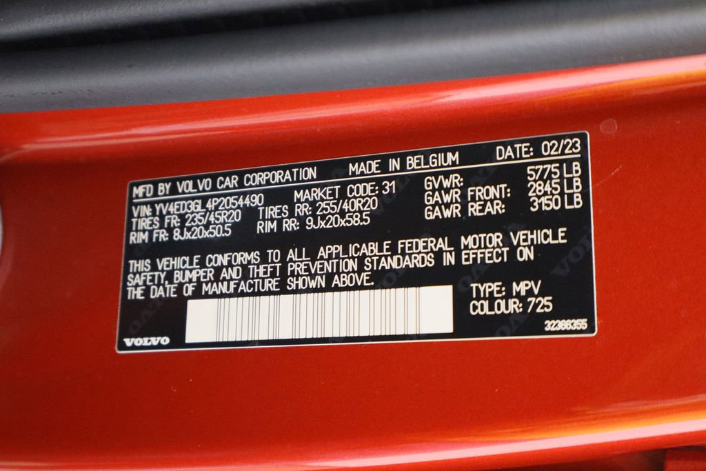 Used 2023 Volvo C40 P8 Recharge Plus w/ Protection Package Premier image 37