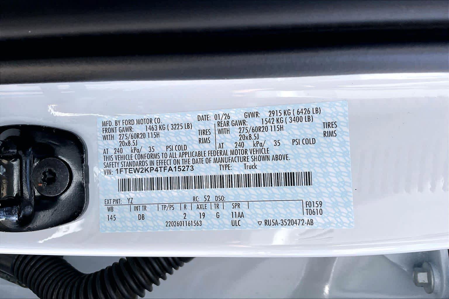 New 2026 Ford F150 STX w/ Equipment Group 200A RWD image 20