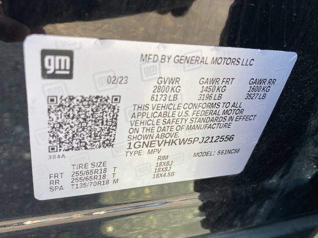 Certified 2023 Chevrolet Traverse LT w/ Midnight/Sport Edition AWD/4WD image 25
